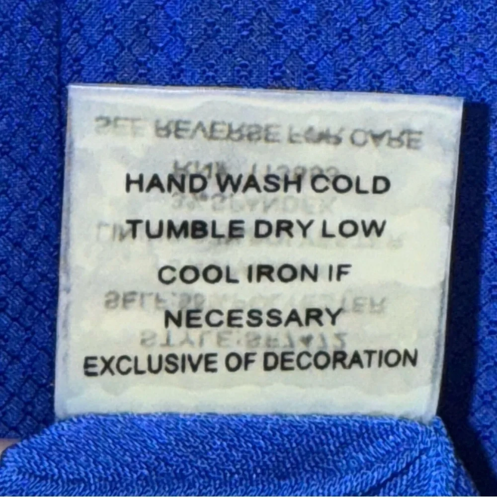 Brixon Ivy Vibrant Blue Sleeveless Dress with Eyelet Detail size small back zip‎